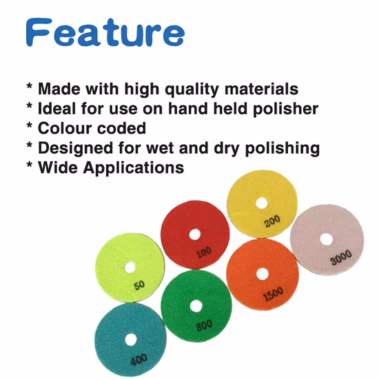 High Quality Diamond Metal Polishing Pads Grinding Disc Floor Concrete Grinding Pads